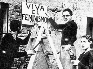 Timeline Historia Feminismo en España.