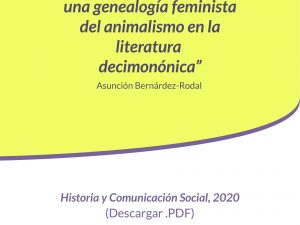 Artículo. Rosario de Acuña: una genealogía feminista del animalismo en la literatura decimonónica